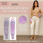 Purple Tie-Dye Wrist Brace 2-pack