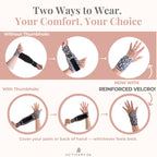 Leopard Print Wrist Brace 2-pack