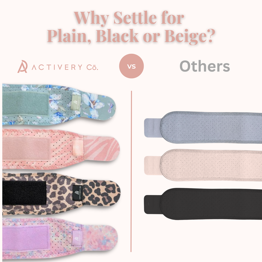 Sage Green Floral Wrist Brace 2-pack