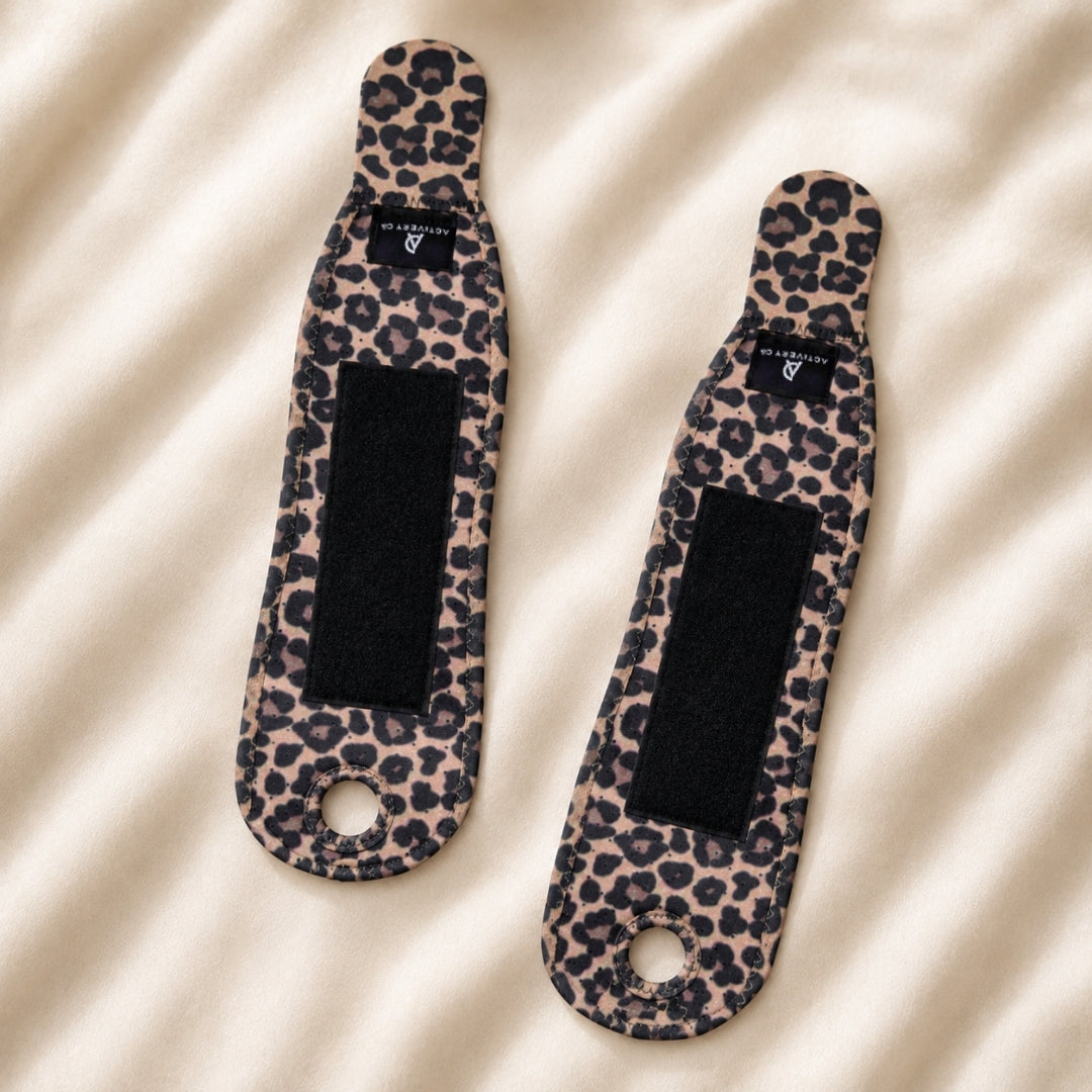 Leopard Print Wrist Brace for Women 2-pack