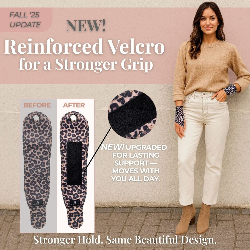 Leopard Print Wrist Brace 2-pack