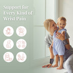 Leopard Print Wrist Brace 2-pack